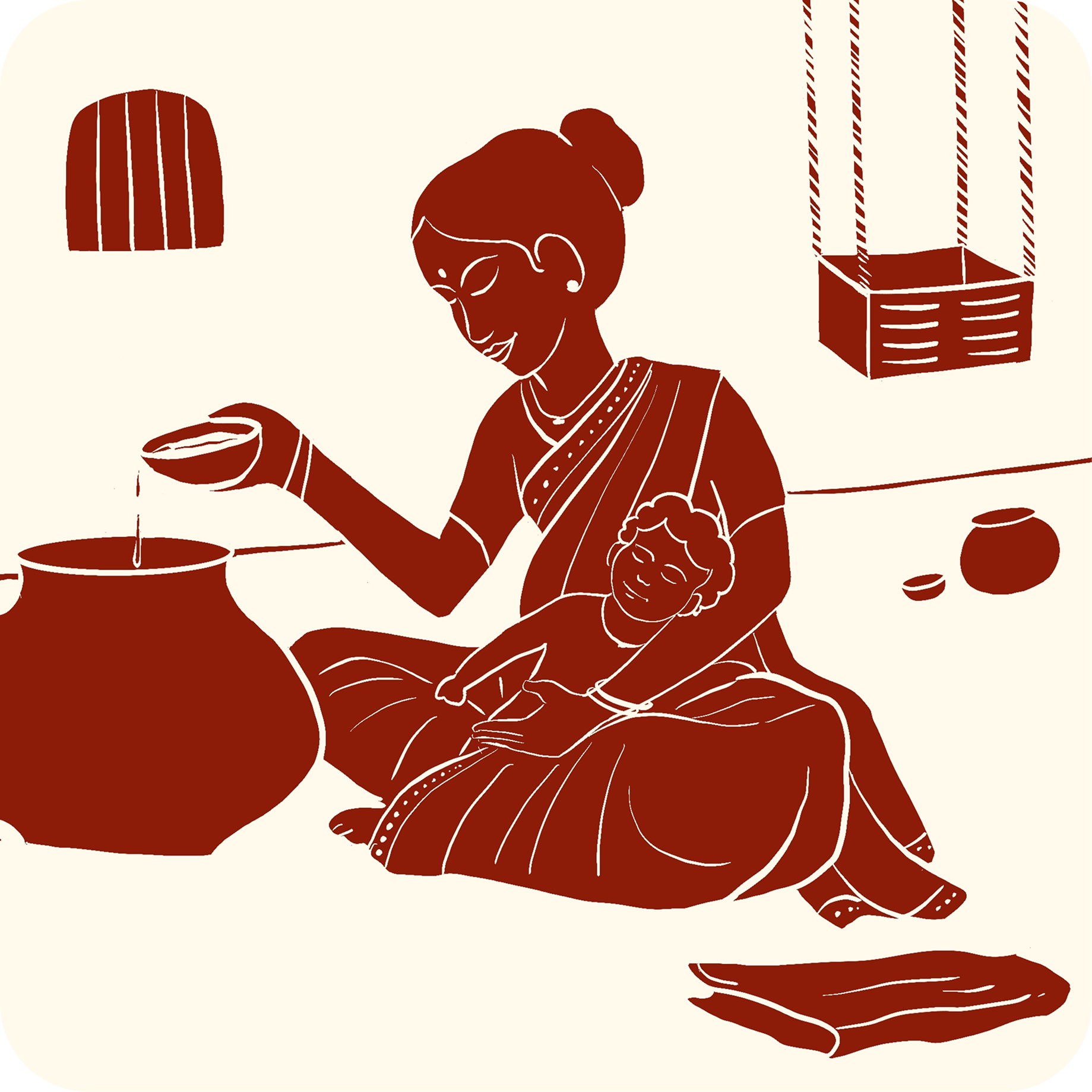 Birth room objects