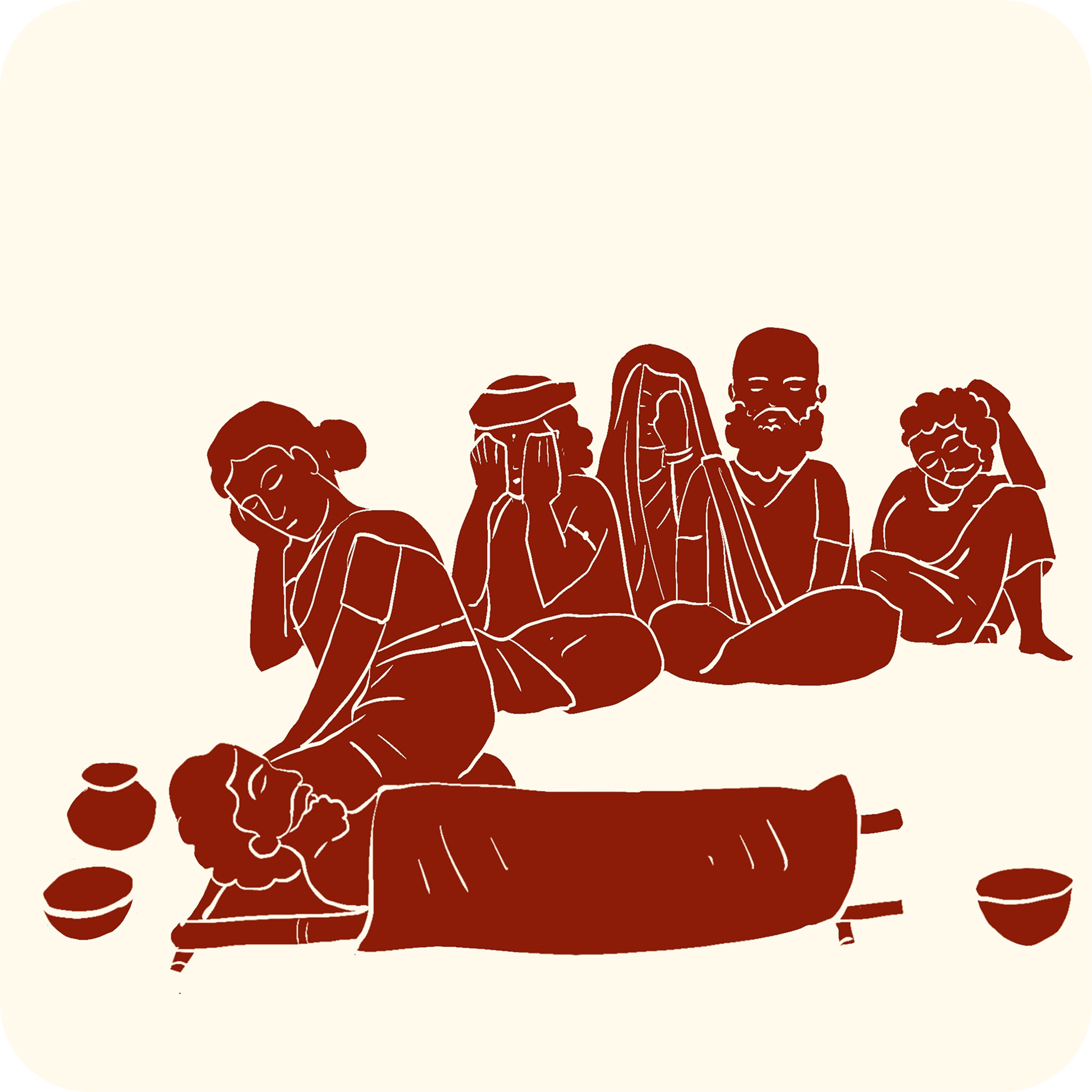 Funeral ritual objects